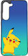 Handyhülle Hochleistungs Samsung Galaxy A35 5G Umschlag Rückseite Schwarz Silikon Pokemon Nr4 Pikachu PokeMon