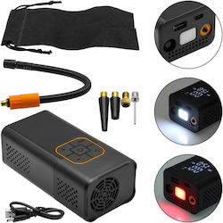 Τρόμπα 150PSI Επαναφορτιζόμενη με USB Τρόμπα 150PSI Επαναφορτιζόμενη με USB