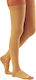 Scudovaris Socks Thigh High Open 34-46 mmHg Beige