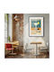Poster Vintage Margarita Classic Cocktail Pst25385 30cm X 40cm Premium Black Wooden Frame