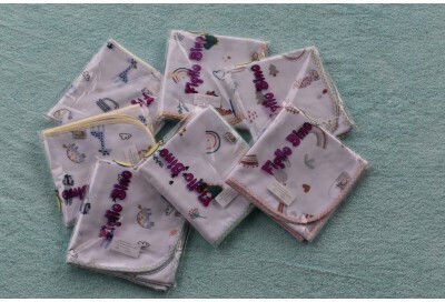 Figlio Bino Flanell-Kuscheldecke Grün