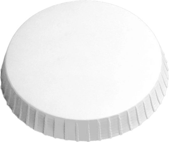 Glass Covers Cap Covers Diameter 65mm – Glass Cups Tube Cardboard White 44670 1000 Pieces