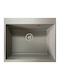 Duralit Drop-In Spüle aus Verbundgranulat B60xT50cm Gray