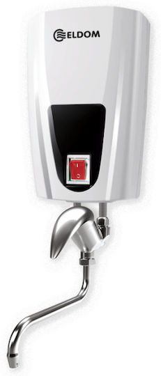Eldom Wall Mounted Electric Single-Phase Instant Heater Tap for Bathroom / Kitchen 3.5kW
