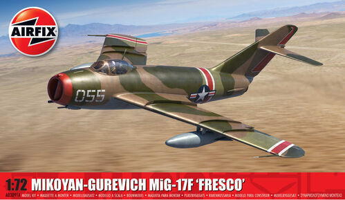 Airfix 1:72 Mikoyan-gurevich Mig-17f 'Fresco'