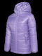 Kinder Steppjacke Lila