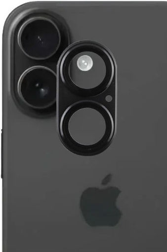 Full Προστασία Κάμερας Tempered Glass Μαύρο για το iPhone 17