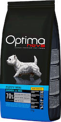 Optimanova 2kg Dry Food for Small Breed Puppies with Chicken and Rice