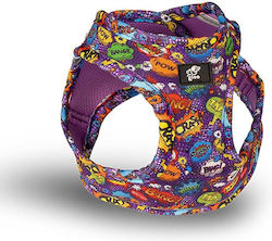 Glee Dog Harness Type Step In Purple Boom Small 32cm X 36cm Glee Dog Harness Type Step In Purple Boom Small 32cm X 36cm
