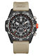 Luminox Bear Grylls Survival Chrono Diver Men's Watch 45mm Battery With Beige Rubber Strap