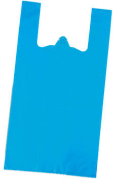 Plastic Packaging Bags Tank Top Type Blue 625pcs
