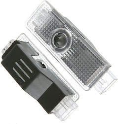 Set 2 Led Door Logo Emblems Dedicated Bmw Cars