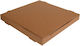 Disposable Pizza Box Kraft 33x33cm Microwelle