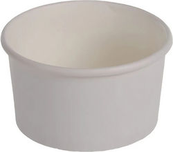 Set 50 Boluri Hârtie Pentru Înghețată cu Capacitate 237ml Set 50 Boluri Hârtie Pentru Înghețată cu Capacitate 237ml