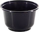 Plastic Bowl 500ml 50pcs Black