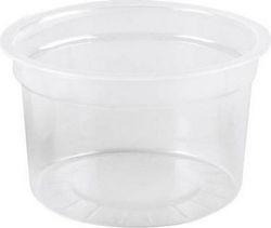 Set de 50 Plastic Boluri Boluri și cupe de unică folosință (en-gros) cu Capacitate 240ml Transparente
