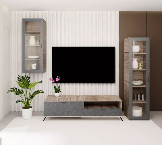 Unitate TV pentru sufragerie Ash - Black Stone