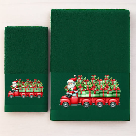 Astron Italy Bath Towels Set of Towels 2 pcs Santa Gift