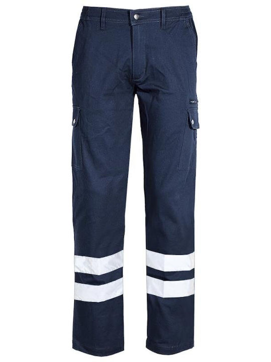 Fageo Reflective Work Trousers Gray