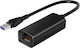 Vivanco Convertor USB-A masculin în Ethernet feminin 1buc