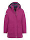Wasserdichtes Kinderjacke Lässig Rosa