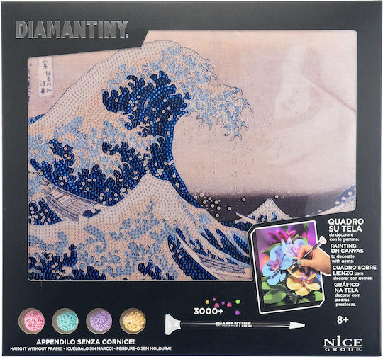 Diamantiny Nice Group Quadro La Grande Onda 96707