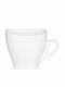 Saturnia Set of Cups Cappuccino Porcelain White 6pcs