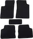 Car Carpet Mats Economy Quality Black Compatible Hyundai Getz 5 Pieces