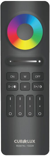 Controler cu Telecomandă 4 Zone RGB-RGBW-RGB+CCT 2.4GHz Cubalux