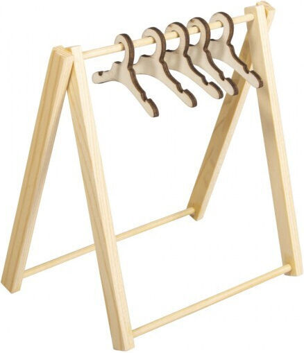 Miniature Clothes Hangers 11.5x12cm 5 Hangers