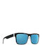 Unisex Sonnenbrillen mit Grau Horn umrandetem Rahmen und Grau Polarisiertem Glas