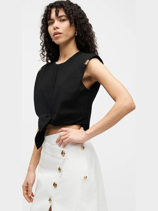 Women's Crop T-shirt Black