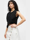 Women's Crop T-shirt Black