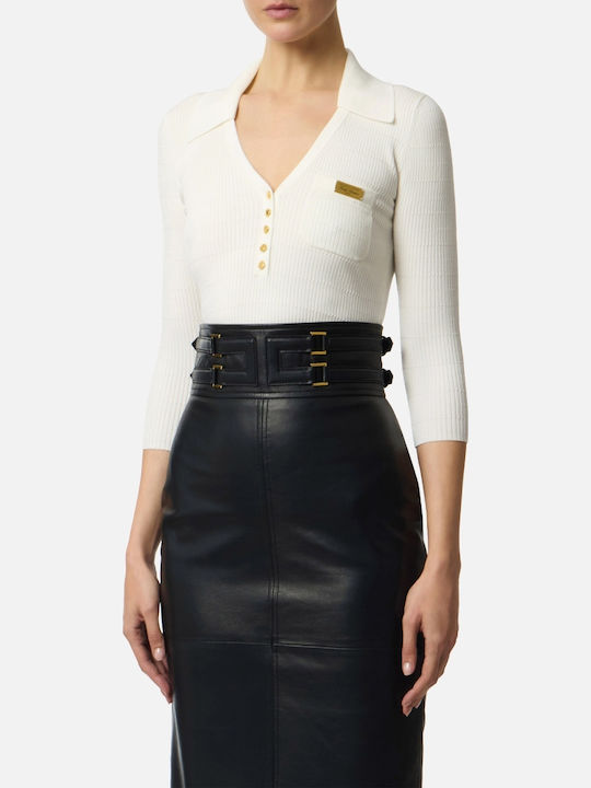 Elisabetta Franchi Bluse White