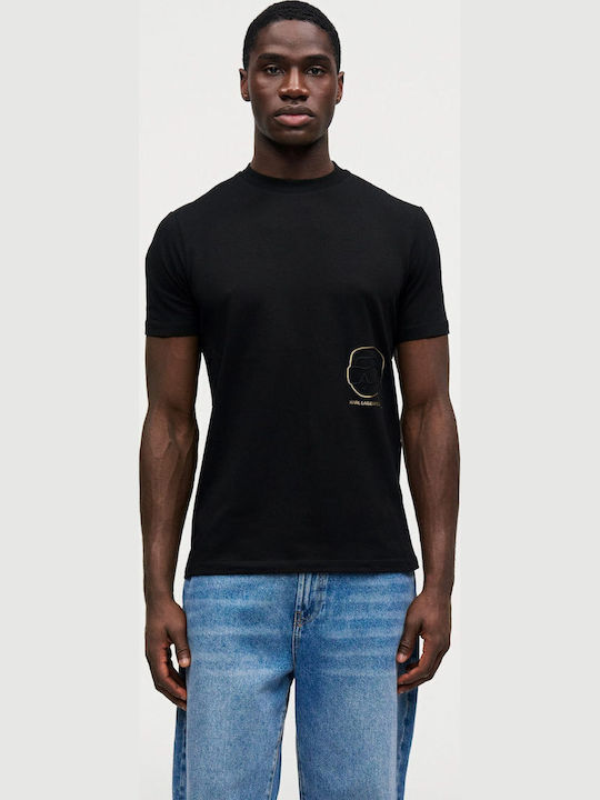 Karl Lagerfeld Crewneck T-shirt Black