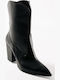 Damen Cowboy-Stiefeletten Schwarz
