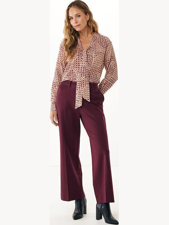 Women's Fabric Trousers Poppy