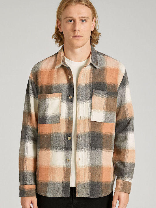 Long-sleeved Shirt Checked Multicolour