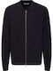 Herren Strickjacke Dark Navy Melange