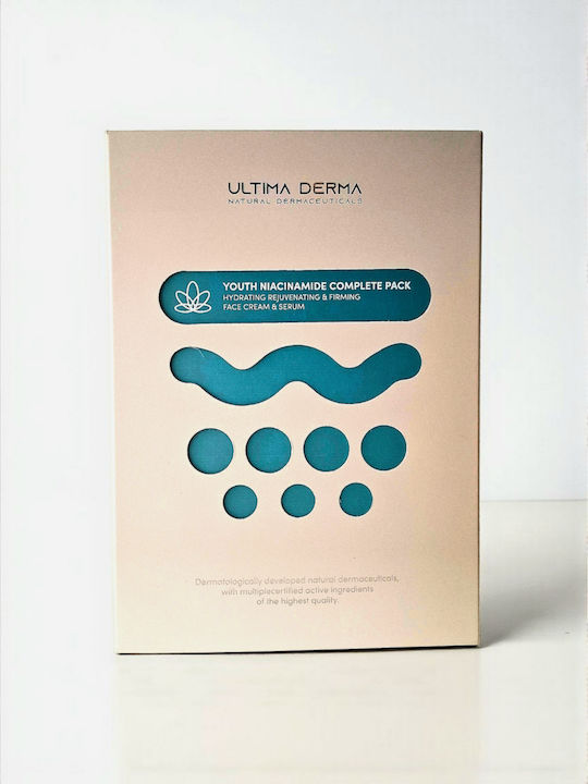 Ultima Derma Youth Hautpflegeset für Anti-Aging, Feuchtigkeitsspendend & Festigung 2Stück