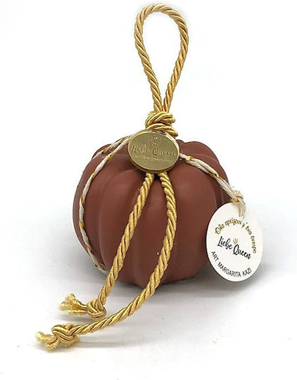 LiebeQueen Lucrat manual de birou Amulet Dovleac Portocaliu Ceramic 1buc