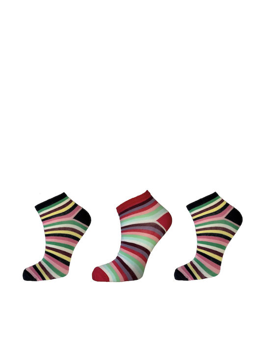 Prestige Damen Gemusterte Socken Mehrfarbig 3Pack