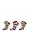Prestige Damen Gemusterte Socken Mehrfarbig 3Pack