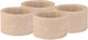 Estia Traverine Serviettenring Beige 4pcs