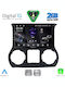 Digital IQ Car Audio System for Jeep Wrangler 2011-2014 (Bluetooth/USB/WiFi/GPS/Apple-Carplay/Android-Auto) with Touch Screen 10"