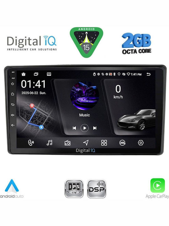 Digital IQ Car Audio System for Toyota Raize 2020 (Bluetooth/USB/WiFi/GPS/Apple-Carplay/Android-Auto) with Touch Screen 10"