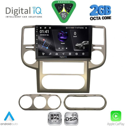 Digital IQ Ηχοσύστημα Αυτοκινήτου για Nissan X-Trail 2004-2007 (Bluetooth/USB/WiFi/GPS/Apple-Carplay/Android-Auto) με Οθόνη Αφής 10"