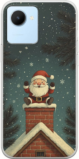 Frogs Weihnachtsmann Realme C30 Flexible Tpu Transparente Silikon Handyhülle