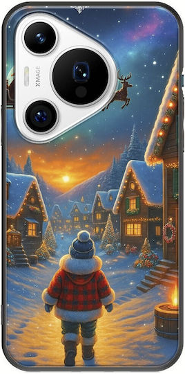 Santa Over Village Huawei Pura 70 Pro Black TPU Black Silicone