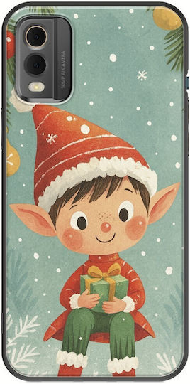 Smiling Elf Present Nokia C32 Negru TPU Silicon